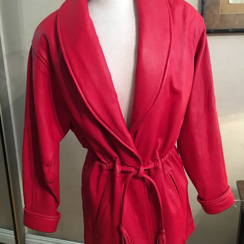 Lux Leather coat